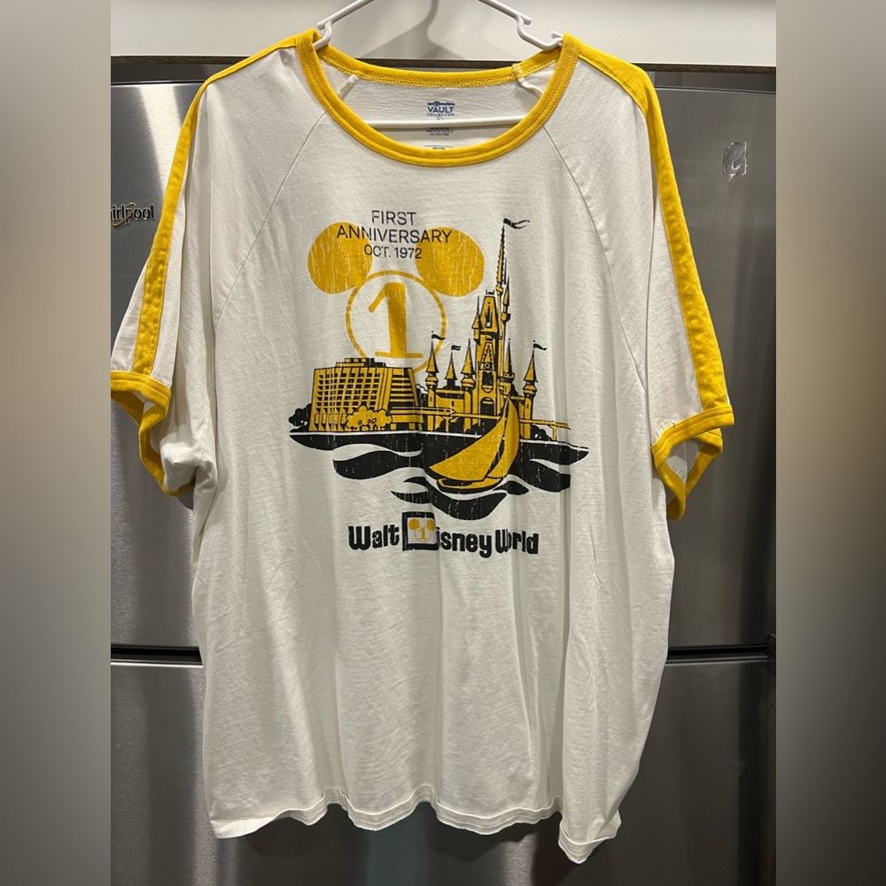 Disney Parks First Anniversary Vault Collection T Shirt XXL